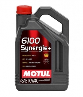 MOTUL 10W-40 6100 SYNERGIE+ 4L (101491) (109463)
