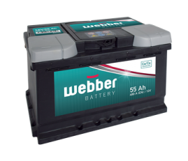 WEBBER  12V/55 Ah