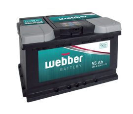 WEBBER  12V/55 Ah