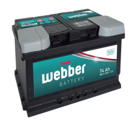 WEBBER  12V/74 Ah