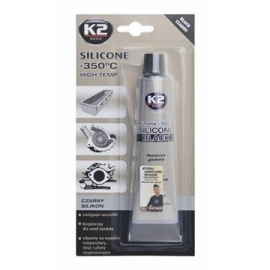 K2 Silikón čierny 85 g 
